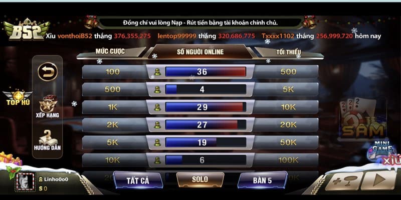 Sâm Lốc B52Club Các Chiến Thuật Khi Chơi Sâm Lốc B52Club