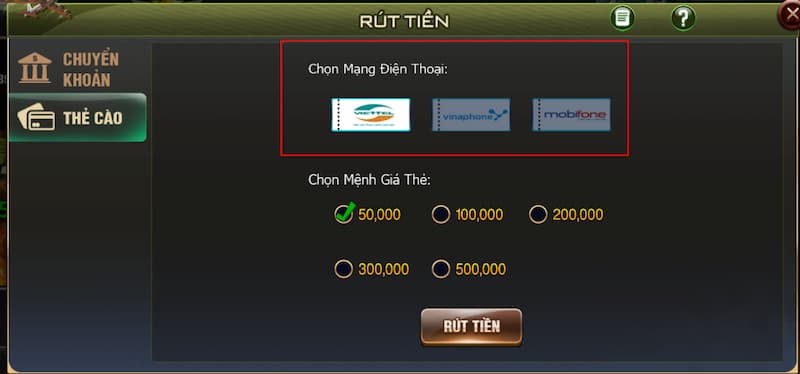 Rút Tiền B52Club Các Phương Thức Rút Tiền Phổ Biến Trên B52Club