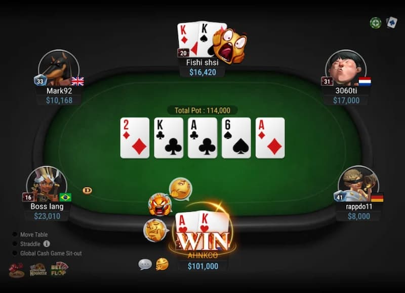 Poker B52Club Cách chơi poker B52Club đơn giản