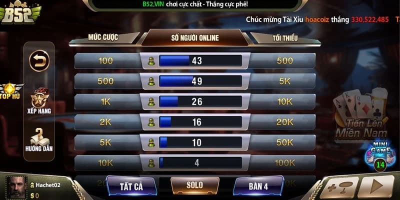 Tiến Lên Miền Nam B52Club Chiến thuật chơi Tiến Lên Miền Nam B52Club
