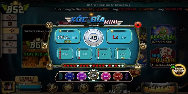 Xóc Đĩa B52Club Giới Thiệu Về Xóc Đĩa B52Club