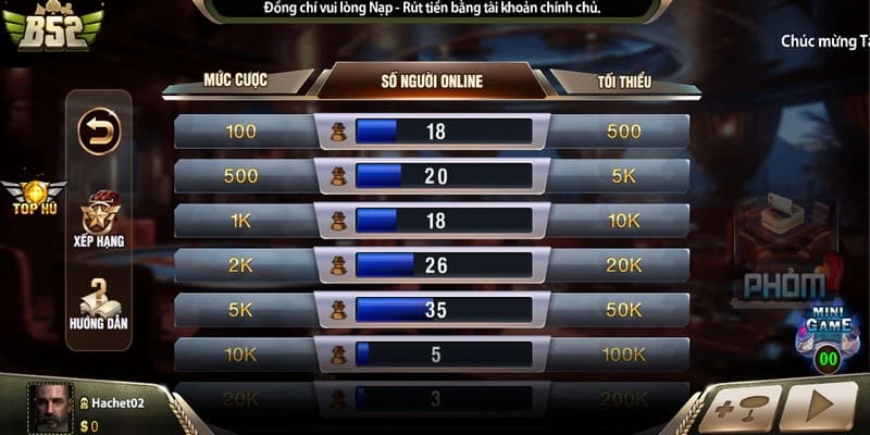 Phỏm B52Club Mẹo chơi phỏm B52Club giúp bạn thắng lớn