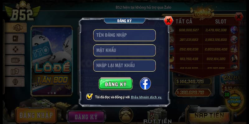 Rút Tiền B52Club