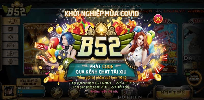 Khuyến mãi B52Club Tổng quan về khuyến mãi B52Club