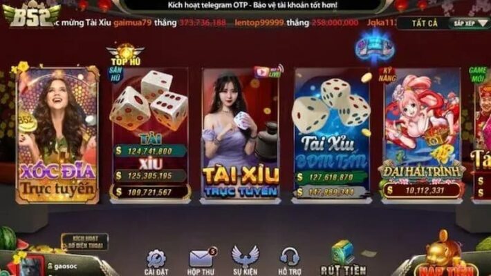 Giới thiệu B52Club Vì sao người chơi lựa chọn B52Club?